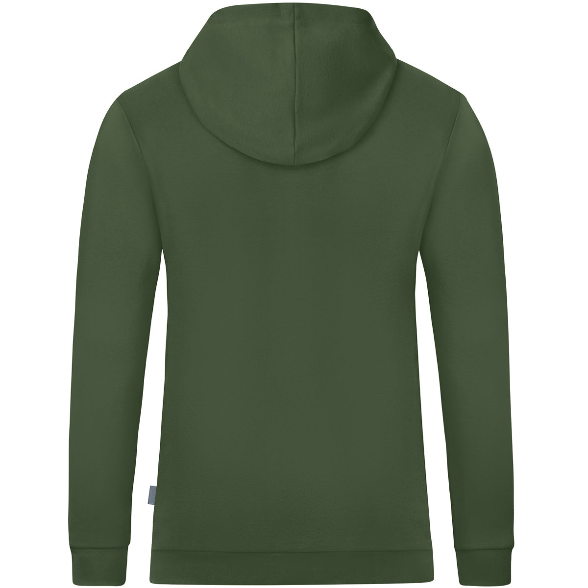 JAKO Kapuzensweat Organic – Grün (240) (hinten)
