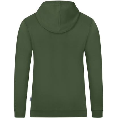 JAKO Kapuzensweat Organic – Grün (240) (hinten)