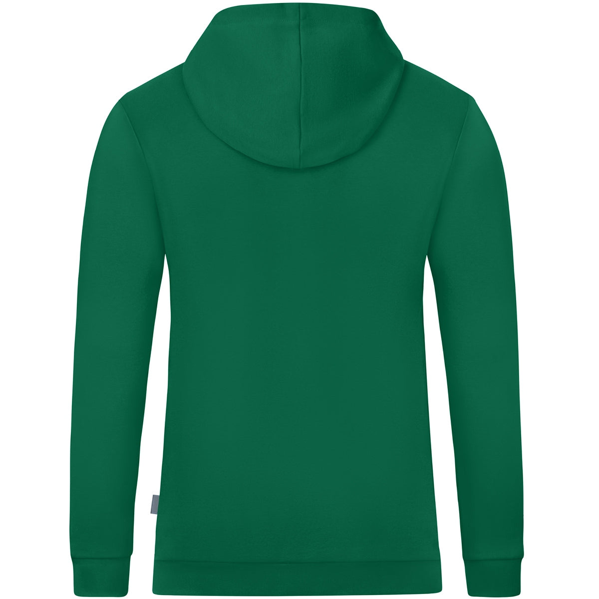 JAKO Kapuzensweat Organic – Grün (260) (hinten)