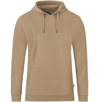 JAKO Kapuzensweat Organic – Gelb (vorne)