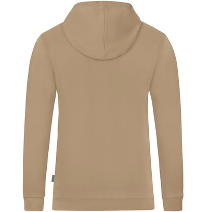 JAKO Kapuzensweat Organic – Gelb (hinten)