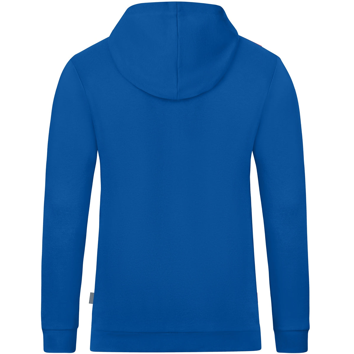 JAKO Kapuzensweat Organic – Blau (400) (hinten)