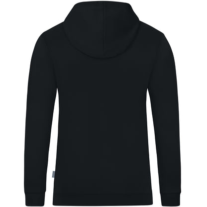 JAKO Kapuzensweat Organic – Schwarz (hinten)