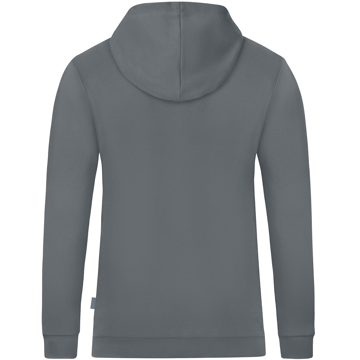 JAKO Kapuzensweat Organic – Grau (840) (hinten)