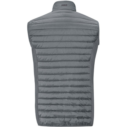 JAKO Steppweste Corporate – Grau (hinten)