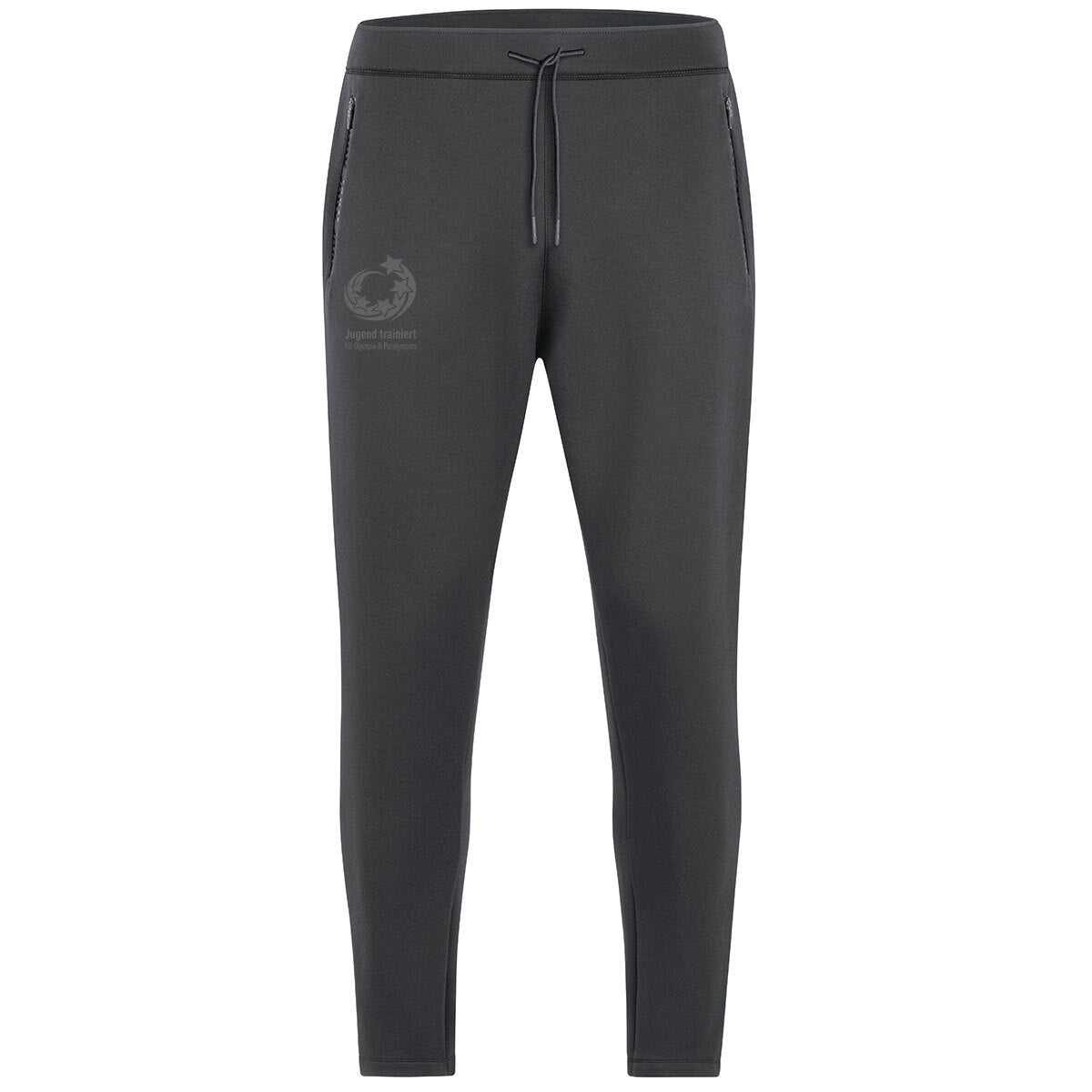 JAKO "Jugend trainiert" Jogginghose Pro Casual – Schwarz (855) (vorne)