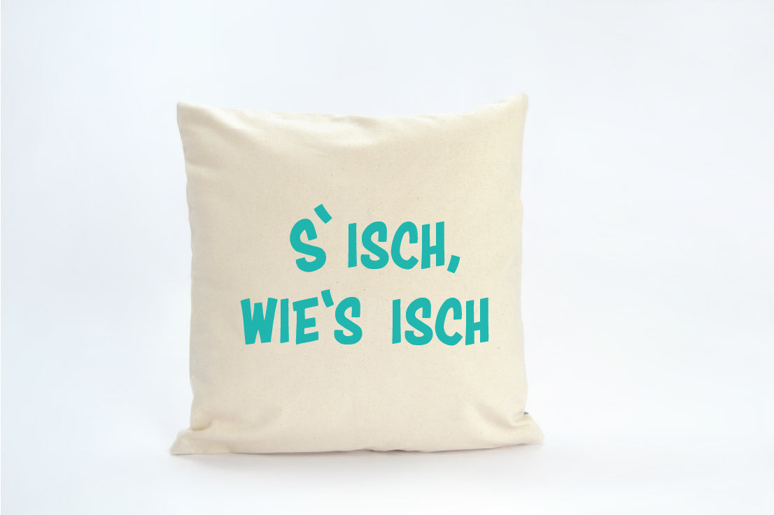 Kissenhülle mit Spruch