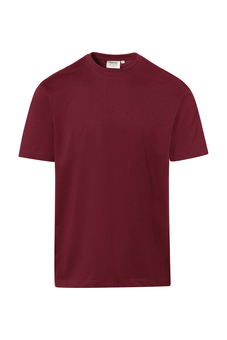 HAKRO T-Shirt Heavy – Weinrot