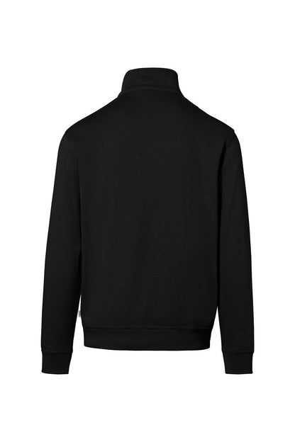 HAKRO Zip-Sweatshirt Premium – Schwarz