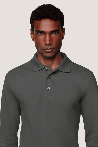 HAKRO Longsleeve-Poloshirt Classic